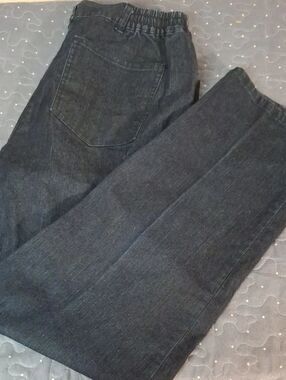 Ruby Rd. Women's Dark Blue Elastic-Waist Jeans size 12